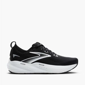 Brooks Black and White Athletic Sneakers